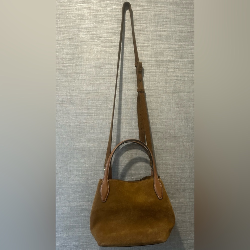 Madewell Tan Suede Mini Bag - Picture 2 of 16